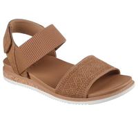 Skechers Women's Desert Kiss Low Top Look Flat Sandal, Chestnut, 6.5 UK