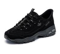 Skechers Women's D'Lites Hands Free Slip-ins Sneaker, Schwarz/Schwarz, 41 EU