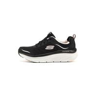 Skechers D'Lux Walker Damen Sneaker schwarz/rosa - 40