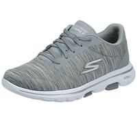 Skechers Women's Go Walk 5 - True Trainers, Grey (Gray Textile/Trim Gry), 5 UK (38 EU)