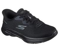 Skechers Women's Go Walk 8 Nadia Sneaker, Schwarz, 37.5 EU