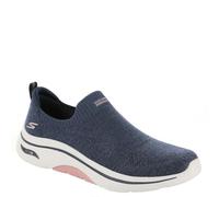 Skechers Damen Go Walk Arch Fit 2.0 Eliza Sneaker, Marineblau/Pink, 38.5 EU