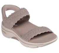 Skechers Women's Go Walk Arch Fit 2.0 Hands Free Slip-ins Sandal-Sasha Fisherman, Taupe, 41 EU