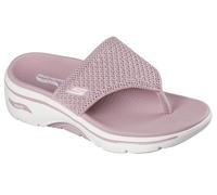 Skechers Women's Go Walk Arch Fit 2.0 Sandal Carrie Flat, Purple, 38 EU