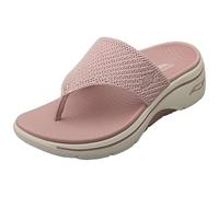 Skechers Damen Go Walk Arch Fit 2.0 Sandal Carrie, Purple, 41 EU