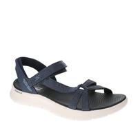 Skechers Women's Go Walk Flex Sandal-Illuminate Hands Free Slip-ins Fisherman, Marineblau, 6 Wide