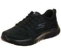 Skechers Damen Go Walk Flex - auffälliger Look Sneaker, Schwarz, 41 EU