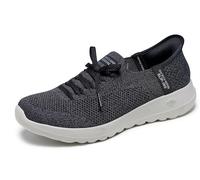 Skechers Women's Go Walk Joy Abby Hands Free Slip-ins Sneaker, Schwarz/Schwarz, 10 Wide