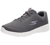 Skechers Damen Go Walk Joy-Ecstatic Sneaker, Dunkelgrau, 40 EU Weit