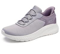Skechers Women's Hands Free Slip-ins Bobs Squad Chaos-in Color Sneaker, Lav, 11 Wide