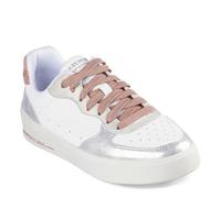 Skechers Hiland-Soft Metals Damen-Sneaker, Weiß/Mulit, 38.5 EU