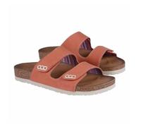 Skechers Women's Luxe Two Strap Sandal Comfort Footbed, Pink, 9