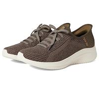 Skechers Women's Martha Stewart Ultra Flex 3.0 Slip-INS-Daylight Sneaker, Olive, 9