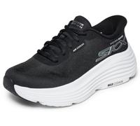 Skechers Women's Max Cushioning Endeavour Hallandale Hands Free Slip-ins Sneaker, Schwarz/Weiß, 37 EU