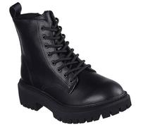 Skechers Women's Modern Rugged Boots Black eco Leather 37 EU