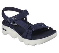 Skechers Women's On-the-go Massage Fit Transcend Sandals, Marineblau, 39 EU