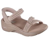 Skechers Damen On-The Go Walk Arch Fit 2.0 Hands Free Slip-ins Sandal-Candace Fischersandale, Taupe, 38 EU