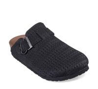 Clog SKECHERS "ARCH FIT GRANOLA TOO LATE", Damen, Gr. 38, schwarz, Textil, casual, Schuhe, Sabot, Flats mit Luxe Foam Ausstattung (75990301-38) schwarz