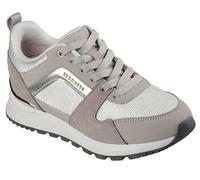 Skechers Women's Runway-Posh Gal Sneaker, Taupe/Gold, 37 EU