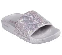 Skechers Damen On-The-go Hyper Slide-Radiant Schiebe-Sandalen, Mehrfarbig/Meereswellen (Ocean Tides), 42 EU