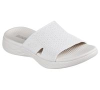 Skechers Damen On-The-go 600 Stretch Knit Slide Schiebe-Sandalen, Natürlich, 38 EU