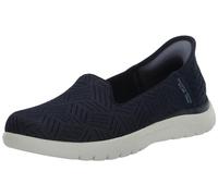 Skechers Women's Slip on Loafer, Marineblau/Weiß, 37 EU