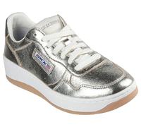 Skechers Damen Sport Court 2.0-Much Metallic Sneaker, Gold, 40 EU
