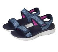Skechers Women's Summits-Cutest Icon Sport Sandal, Marineblau, 7 Wide