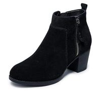 Skechers Women's Taxi-Out in Town Ankle Boot, Schwarz/Schwarz, 40 EU