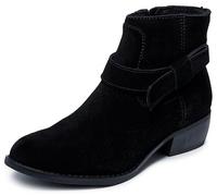 Skechers Women's Texas-Westernville Ankle Boot, Schwarz/Schwarz, 39.5 EU