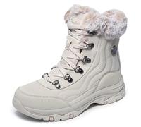 Skechers Women's Trego-Stormie Ankle Boot, Natürlich, 37 EU