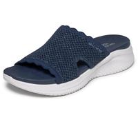 Skechers Women's Ultra Flex 3.0 Sandal Bring IT Flat, Navy, 38 EU