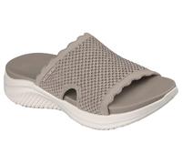 Skechers Women's Ultra Flex 3.0 Sandal Bring IT Flat, Taupe, 36 EU
