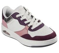 Skechers Sneaker UNO CTL Damen Subtle Shimmer Veloursleder/Lederimitat Schnürschuh Rosa Größe 40