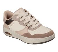 Skechers Women's Uno Ctl-Subtle Shimmer Sneaker, Taupe/Multi, 38.5 EU