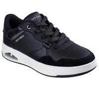 Skechers Women's UNO Ctl-Subtle Shimmer Sneaker, True Black, 38.5 EU