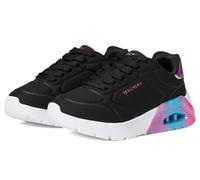 SKECHERS Women's Uno Lite 2.0-Vivid Pop Sneaker, Schwarz/Multi, 1 Little Kid