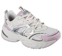 Skechers Women's Uno Ryze-Scale Up Sneaker, Natur / Rosa, 38.5 EU