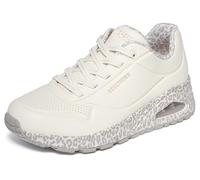 Sneaker SKECHERS "Skechers Sneaker Lederimitat", Damen, Gr. 37, weiß kombi, Lederimitat, casual, Schuhe (77603725-37) weiß kombi
