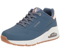 Skechers Womens UNO - Shimmer Away Wedge Slip-on Fashion Sneakers