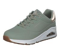 Skechers Womens UNO - Shimmer Away Wedge Slip-on Fashion Sneakers