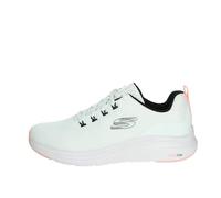 Skechers Women's Vapor Foam Fresh Trend, White Mesh Black Coral Trim, 38.5 EU
