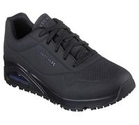 Skechers Women's Work Relaxed Fit UNO SR Sneaker, Black, 9 W