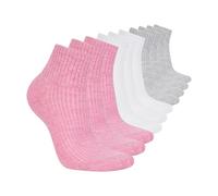 Skechers Work Crew Socken für Herren, 8er-Pack, Weiß/Mehrfarbig, 10-13