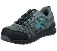 Skechers Work Damen Bulklin-Lyndale, Grau/Aqua, 39.5 EU