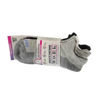 Skechers Work Lowcut 3PK Damen-Socken - Grau 35-39,5
