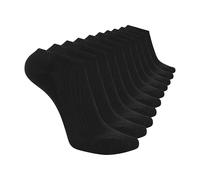 Skechers Work Quarter Crew Socken für Herren, 8er-Pack, Schwarz, 10-13