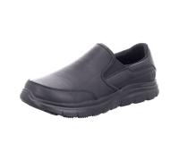Skechers Herren Flex Advantage Sr Bronwood Slip On Sneaker, Black Leather, 44 EU