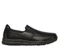 Skechers Work Relaxed Fit: Nampa - Groton Slip-On Shoes in Schwarz, Größe 42.5