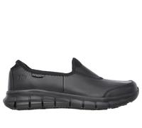 Skechers Work Relaxed Fit: Sure Track Slip-On Shoes in Schwarz, Größe 39
